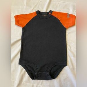 Harley Davidson Motorcycles Baby Onepiece 24 Months 24m Black Orange Clothes